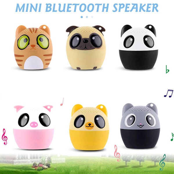 Loa Bluetooth mini dễ thương hình động vật 