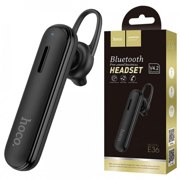 Thiết kế nhỏ gọn, tiện lợi di chuyển của tai nghe Bluetooth Hoco E36